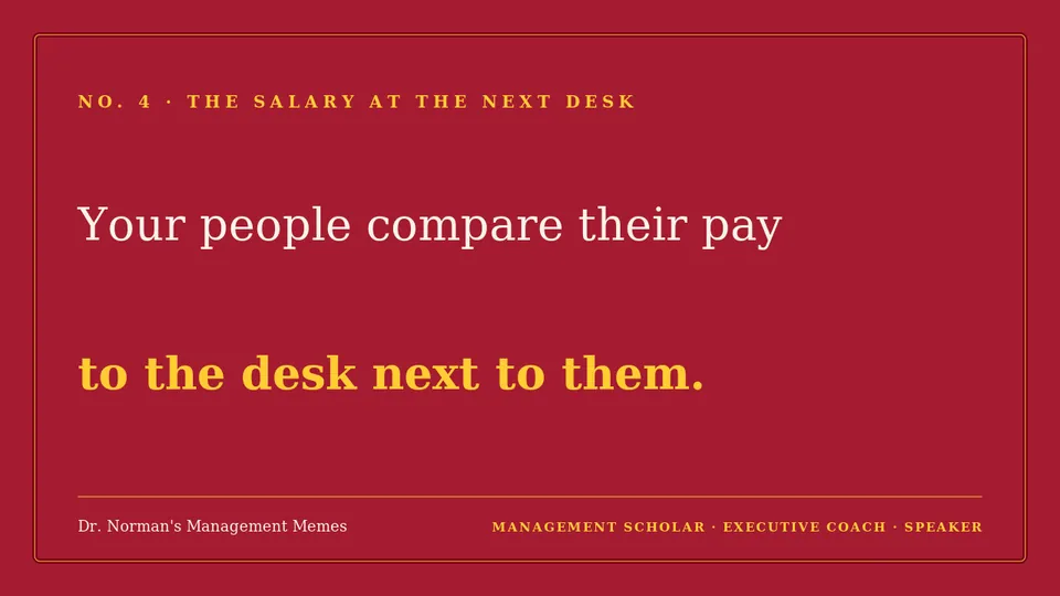 Quote card for The Salary at the Next Desk